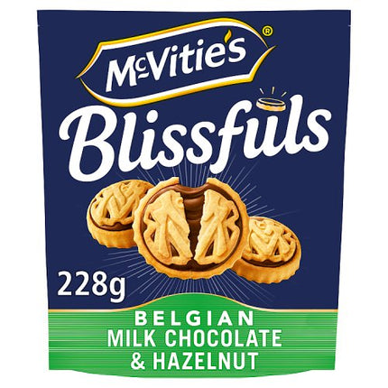 McVitie's Blissfuls Chocolate & Hazelnut 228g
