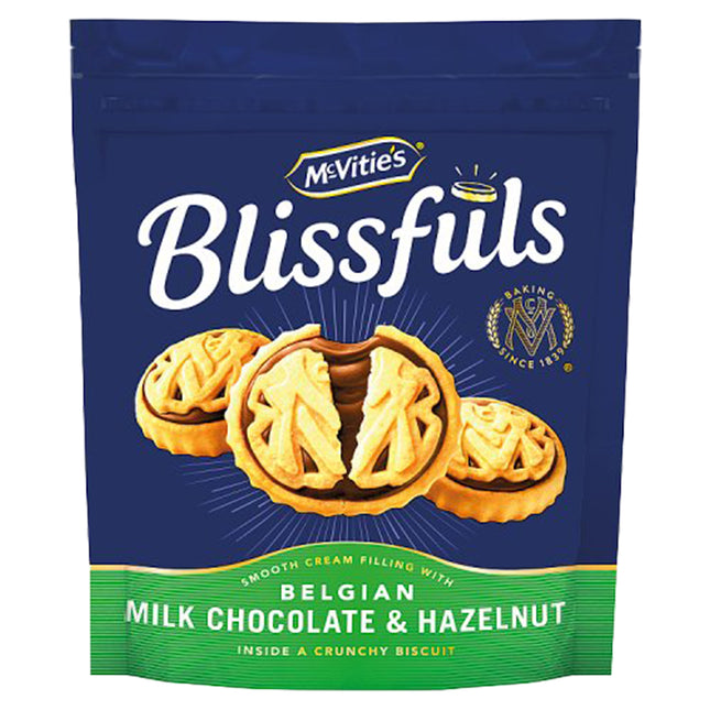 McVitie's Blissfuls Chocolate & Hazelnut 172g