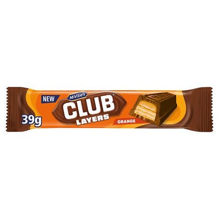 McVities Club Layers Orange 39g
