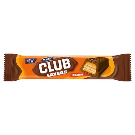 McVities Club Layers Orange 39g