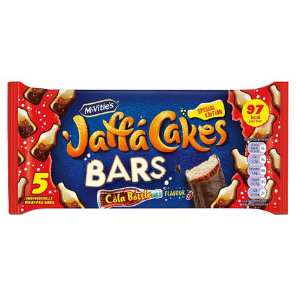McVitie's Jaffa Cakes Cola Bars 5 Pack 122.5g