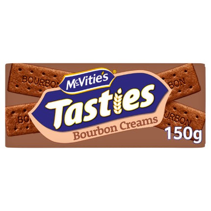 McVitie's Tasties Bourbon Cream Biscuits 150g
