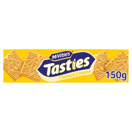 McVitie's Tasties Custard Cream Biscuits 150g