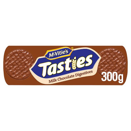 McVitie's Tasties Milk Chocolate Digestives Biscuits 300g