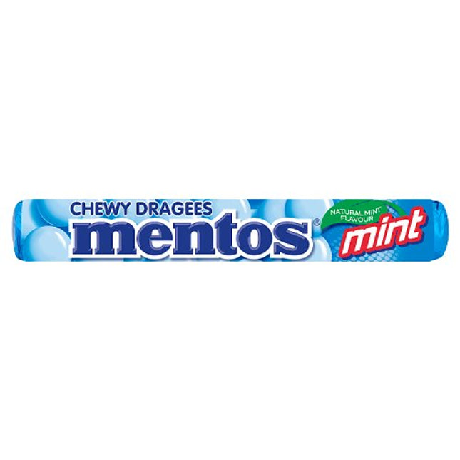 Mentos Mint 38g 14 Piece Rolls