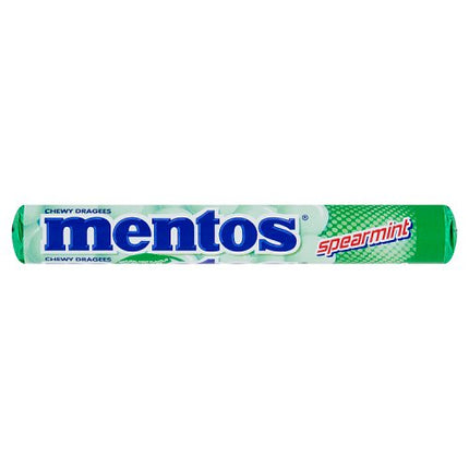 Mentos Spearmint 38g 14 Piece Rolls