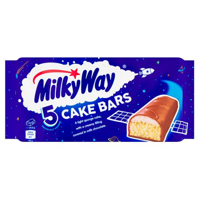 Milkyway Cake Bars 5 Pack 124g