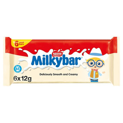 Milkybar Kid White Chocolate 6 Pack 66g