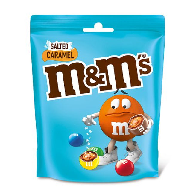 M&Ms Salted Caramel Pouch 102g