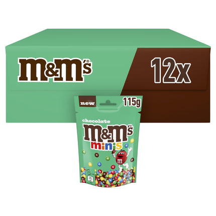M&M's Minis Milk Chocolate Bites Pouch Bag 115g