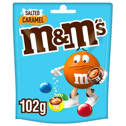 M&Ms Salted Caramel Pouch Bag 102g