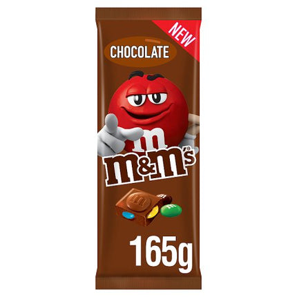 M&Ms Chocolate Bar 165g
