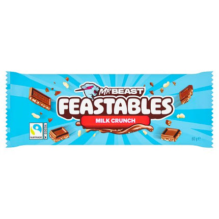 Feastables Mr Beast Milk Choc Crunch Bar 60g