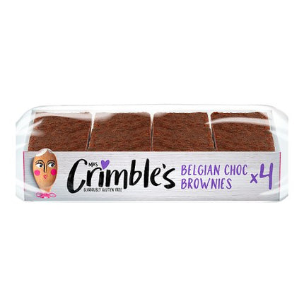 Mrs Crimbles Big Belgian Chocolate Brownies 190g
