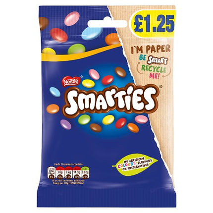 Smarties Pouch 87g £1.25