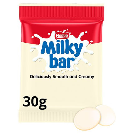 Milkybar White Chocolate Buttons Bag 30g bag alternate view 2