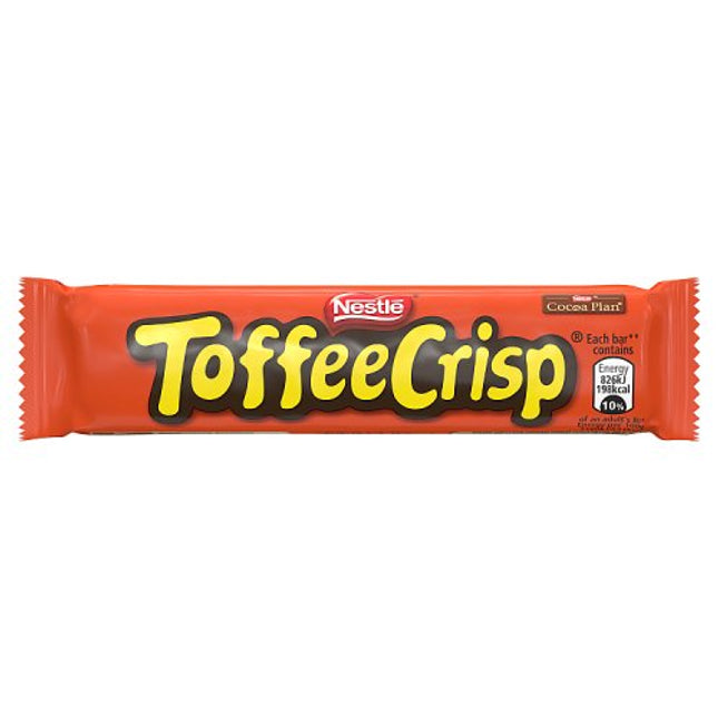 Toffee Crisp Milk Chocolate Bar 38g