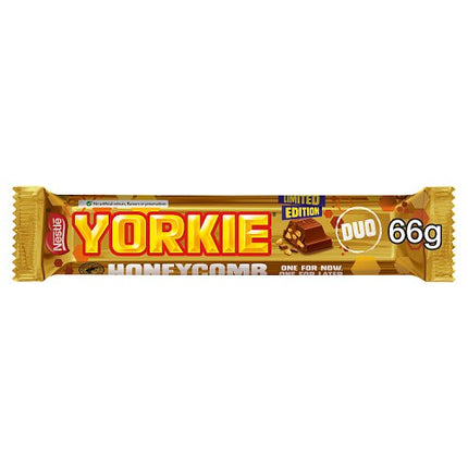 Yorkie Honeycomb Duo Bar 66g