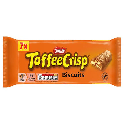 Toffee Crisp Milk Chocolate Biscuit 7 Pack