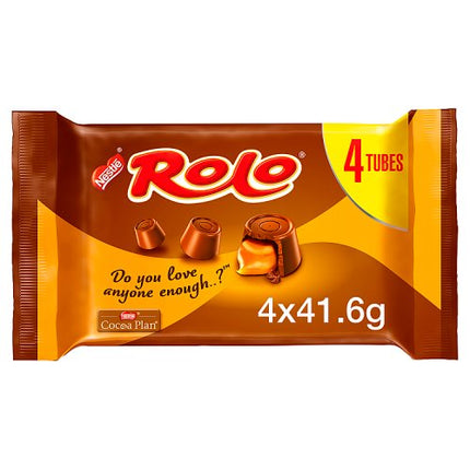 Rolo Milk Chocolate & Caramel 4 Pack (4x10.4g)