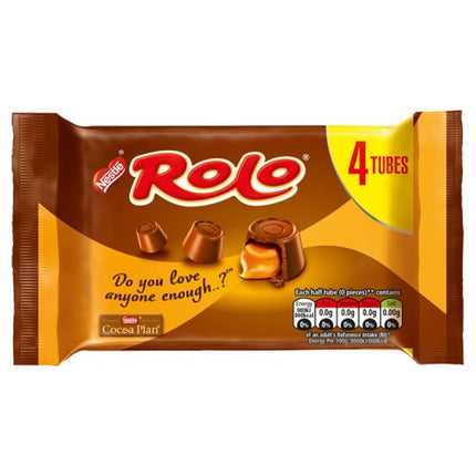 Rolo Milk Chocolate & Caramel 4 Pack (4x10.4g)