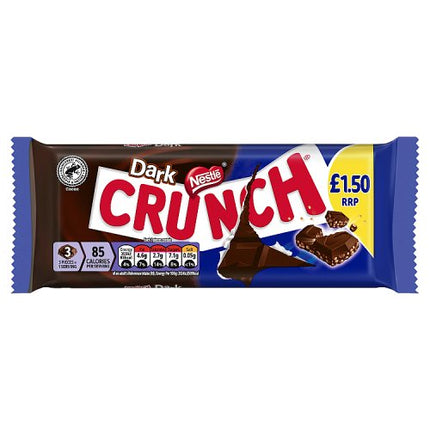 Crunch Dark Chocolate Block 100g PMP £1.50
