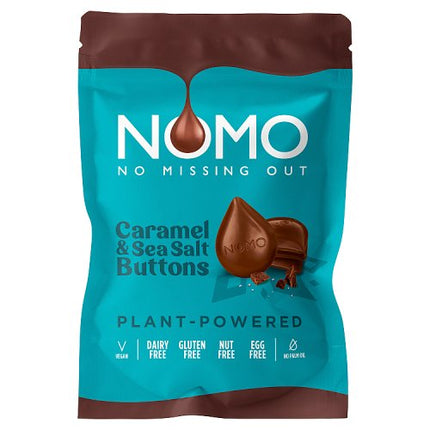 NOMO Buttons Caramel & Sea Salt 110g