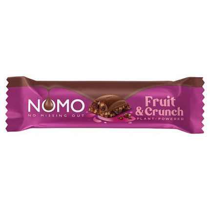 NOMO Vegan Fruit & Crunch Choc 32g