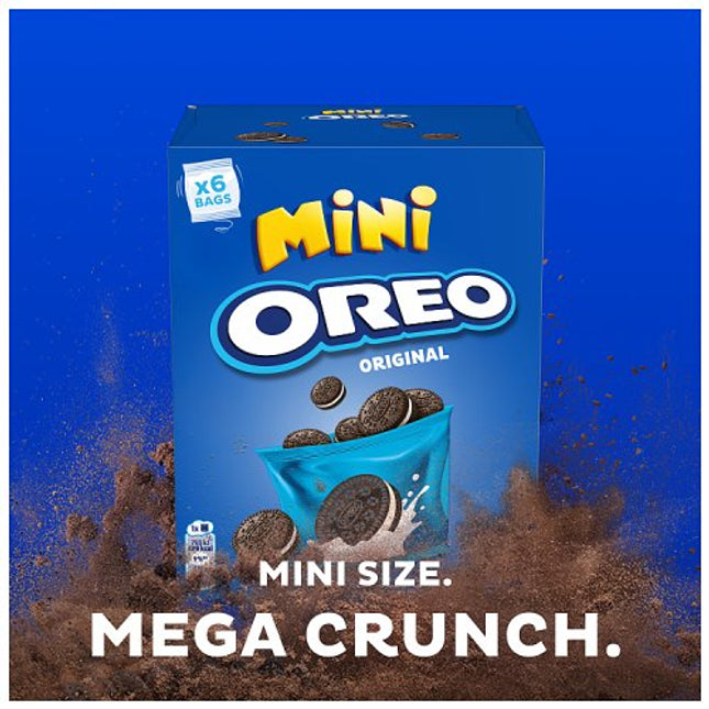 Oreo Mini Vanilla 6 Snack Packs 114g