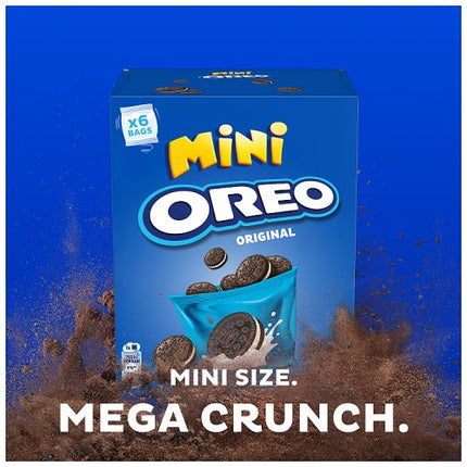 Oreo Mini Vanilla 6 Snack Packs 114g
