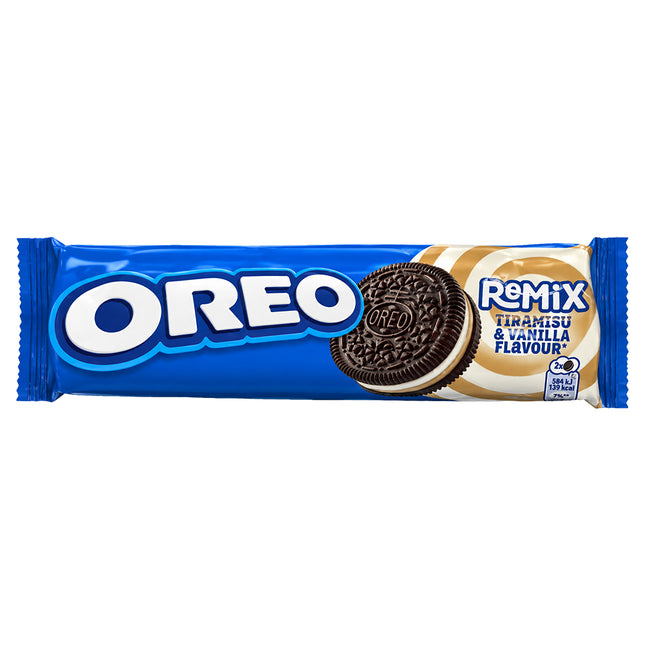 Oreo Remix Tiramisu & Vanilla Biscuits 157g