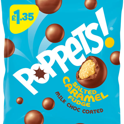 Poppets Salted Caramel Bag 95g £1.35