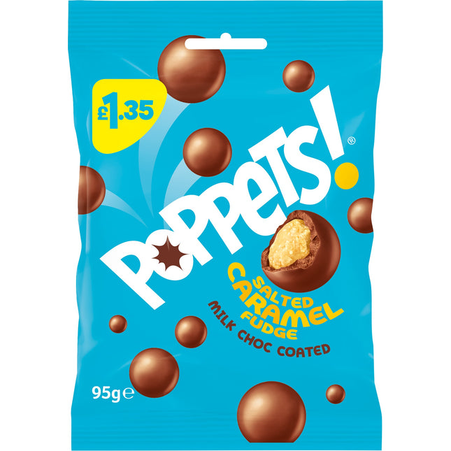 Poppets Salted Caramel Bag 95g £1.35