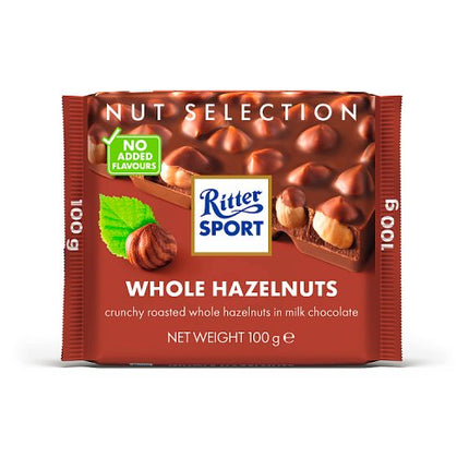 Ritter Sport Whole Hazelnuts 100g