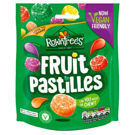 Rowntrees Fruit Pastilles Vegan Pouch 150g