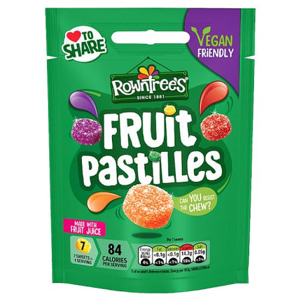 Rowntree's® Fruit Pastilles Sharing Bag 143g