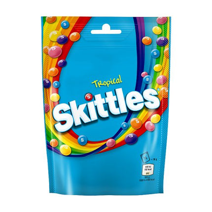 Skittles Tropical Pouch Bag 136g bag