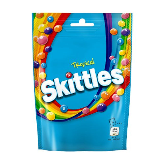 Skittles Tropical Pouch Bag 136g bag