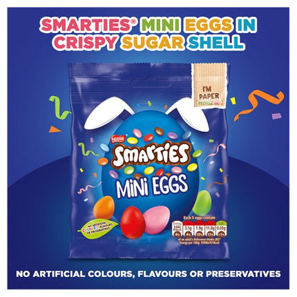 Smarties Mini Eggs Pouch 80g