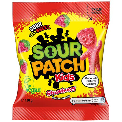Sour Patch Kids Strawberry Flavour Sweets 130g