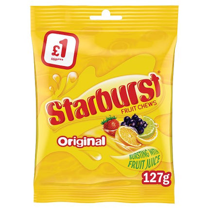 Starburst Original Fruit Chews Sweets 127g - £1