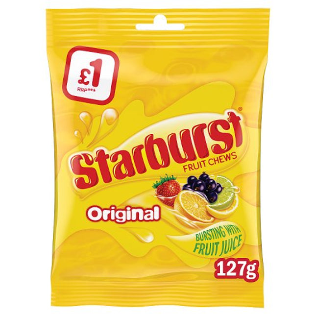 Starburst Original Fruit Chews Sweets 127g - £1