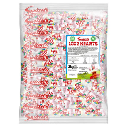 Swizzels Love Hearts Mini Rolls 3kg