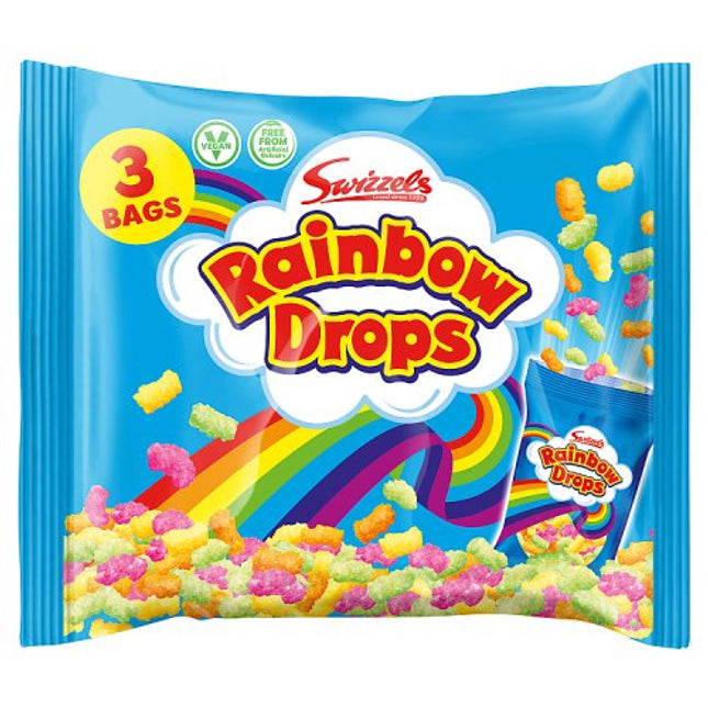 Swizzels Rainbow Drops 3 Pack