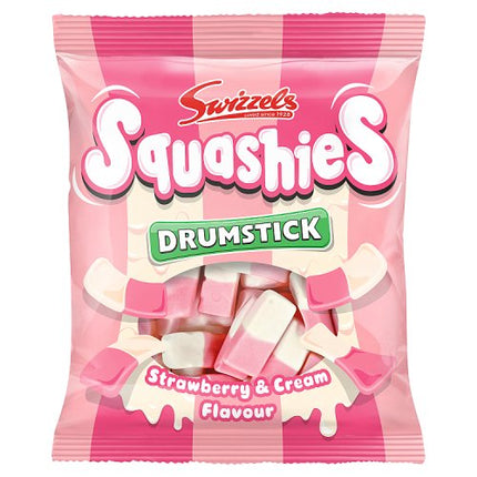 SQUASHIES STRAWBERRY & CREAM 12X140G