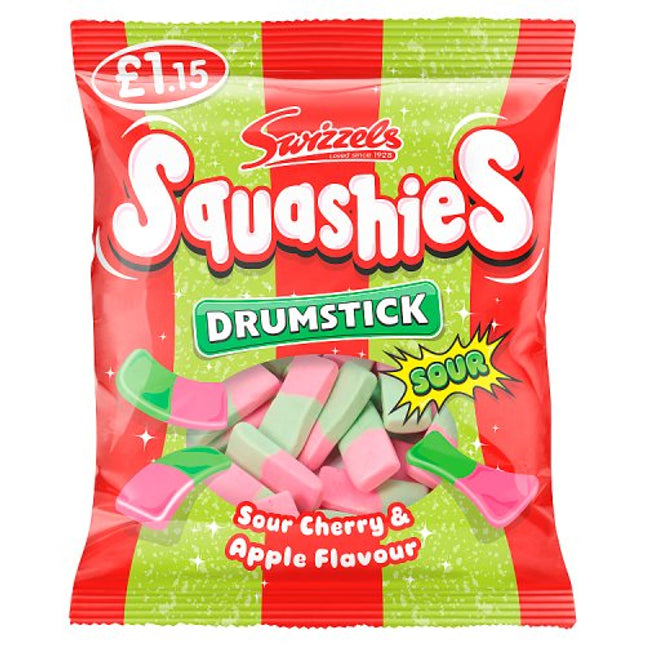 Swizzels Sour Cherry & Apple Squashies 120g