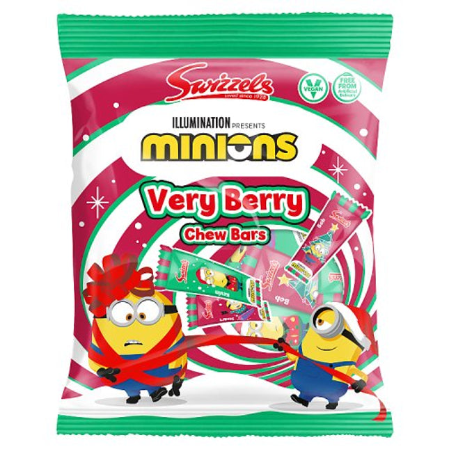 Swizzels Minions Very Berry Chew Bars Bag 140g