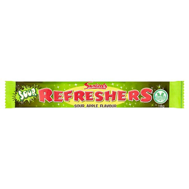 Swizzels Refreshers Sour Apple Chew Bar 18g