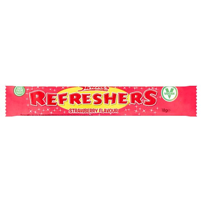 Swizzels Refreshers Strawberry Chew Bar 18g