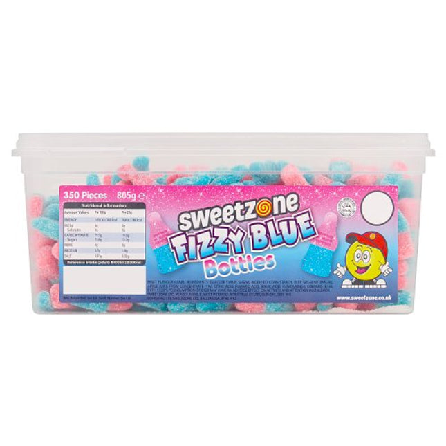 Sweetzone Fizzy Blue Bottles Tub 2p 805g